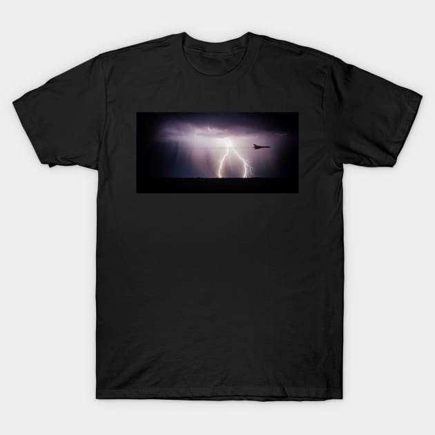 Titans Clash T-Shirt by aviationart